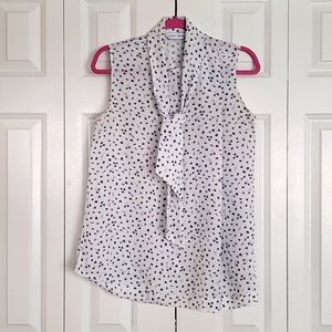 Chase Uniform Jason Wu White Sleeveless Blouse